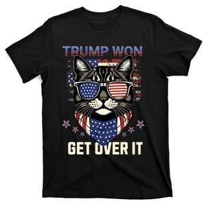 Donald Trump Won 2024 Election Cats For Trump T-Shirt