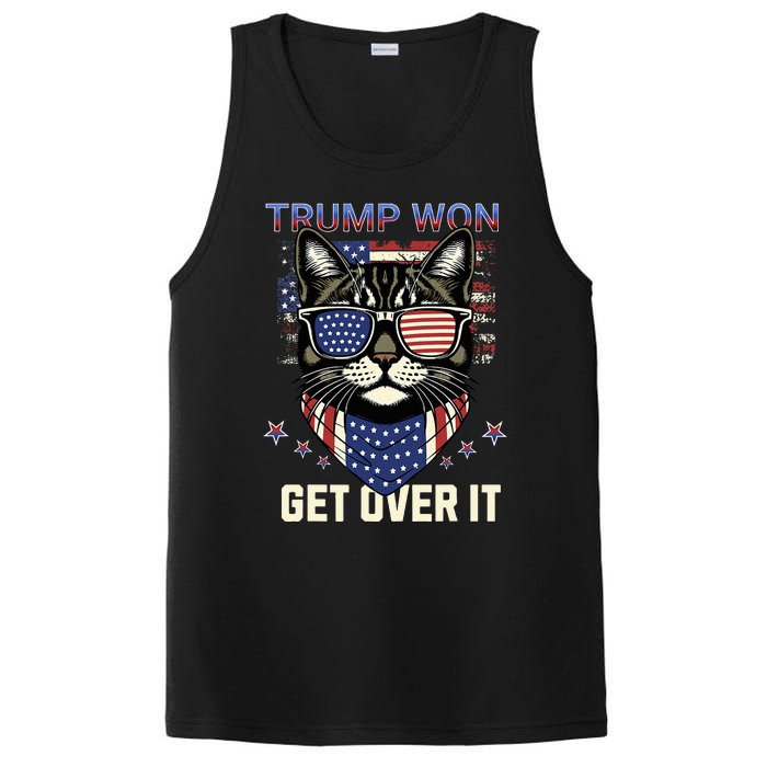 Donald Trump Won 2024 Election Cats For Trump PosiCharge Competitor Tank