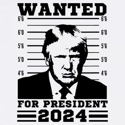 Donald Trump Wanted For President 2024 President Trump Mugshot. T-Shirt