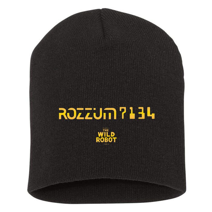 Dreamworks The Wild Robot Rozzum 7134 Short Acrylic Beanie