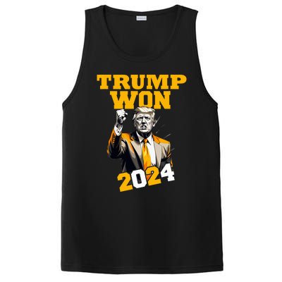 Donald Trump Won 2024 Election Inauguration PosiCharge Competitor Tank