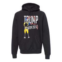 Donald Trump Won 2024 Election Inauguration Party Christmas Premium Hoodie