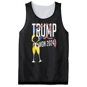 Donald Trump Won 2024 Election Inauguration Party Christmas Mesh Reversible Basketball Jersey Tank