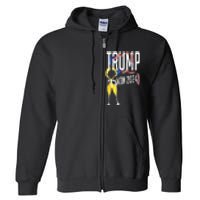 Donald Trump Won 2024 Election Inauguration Party Christmas Full Zip Hoodie