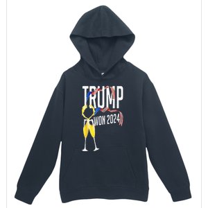 Donald Trump Won 2024 Election Inauguration Party Christmas Urban Pullover Hoodie