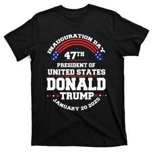 Donald Trump Won 2024 Election Inauguration T-Shirt