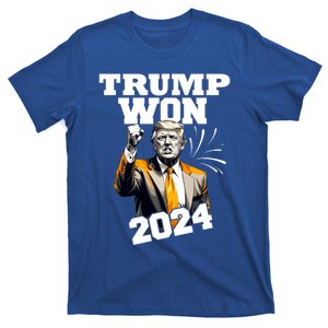 Donald Trump Won 2024 Election Inauguration T-Shirt