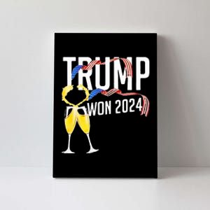 Donald Trump Won 2024 Election Inauguration Party Christmas Canvas