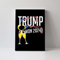 Donald Trump Won 2024 Election Inauguration Party Christmas Canvas