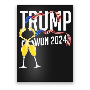 Donald Trump Won 2024 Election Inauguration Party Christmas Poster