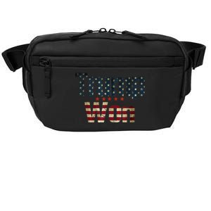 Donald Trump Won 2024 Election Inauguration Crossbody Pack