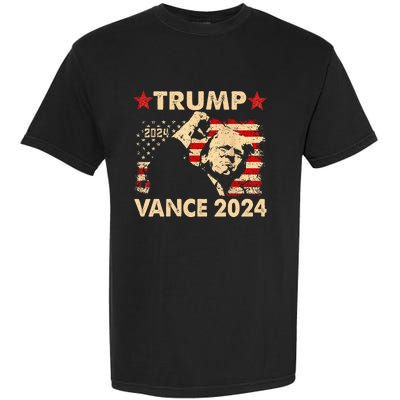 Donald Trump Won 2024 Election Inauguration Garment-Dyed Heavyweight T-Shirt