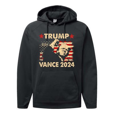 Donald Trump Won 2024 Election Inauguration Performance Fleece Hoodie