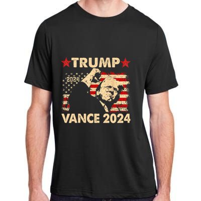 Donald Trump Won 2024 Election Inauguration Adult ChromaSoft Performance T-Shirt