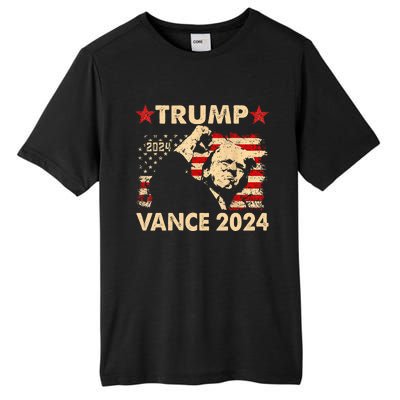 Donald Trump Won 2024 Election Inauguration Tall Fusion ChromaSoft Performance T-Shirt