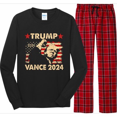 Donald Trump Won 2024 Election Inauguration Long Sleeve Pajama Set