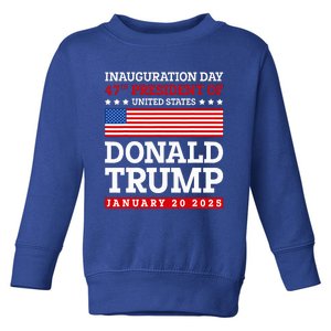 Donald Trump Won 2024 Election Inauguration Toddler Sweatshirt