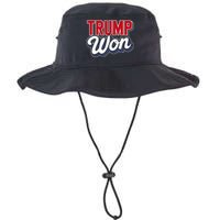 Donald Trump Won 2024 Election Republican Win Trump Won 2024 Legacy Cool Fit Booney Bucket Hat