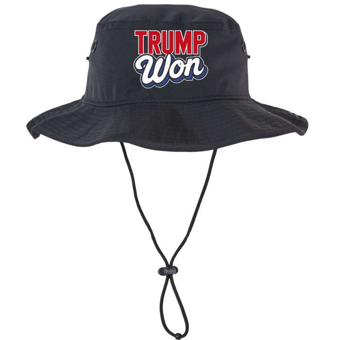 Donald Trump Won 2024 Election Republican Win Trump Won 2024 Legacy Cool Fit Booney Bucket Hat