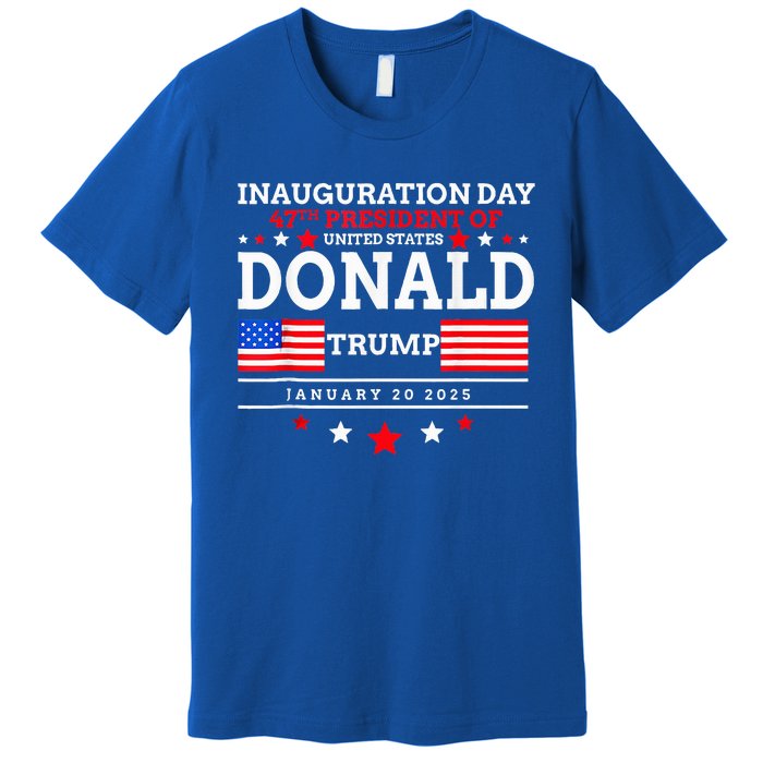 Donald Trump Won 2024 Election Inauguration Premium T-Shirt