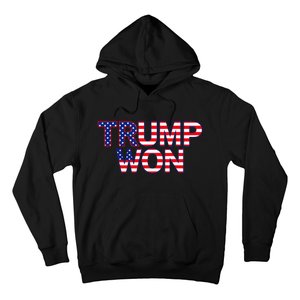 Donald Trump Won 2024 Election Republican Win Trump Won 2024 Hoodie