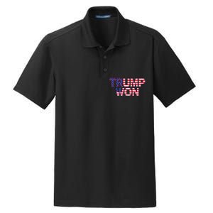 Donald Trump Won 2024 Election Republican Win Trump Won 2024 Dry Zone Grid Polo