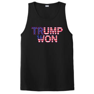 Donald Trump Won 2024 Election Republican Win Trump Won 2024 PosiCharge Competitor Tank