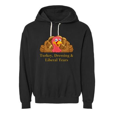 Donald Trump Won Thanksgiving Thankful Garment-Dyed Fleece Hoodie