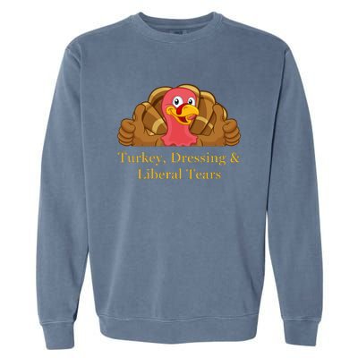 Donald Trump Won Thanksgiving Thankful Garment-Dyed Sweatshirt