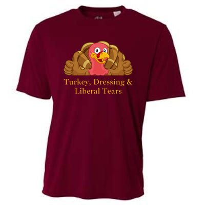 Donald Trump Won Thanksgiving Thankful Cooling Performance Crew T-Shirt