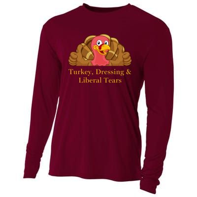 Donald Trump Won Thanksgiving Thankful Cooling Performance Long Sleeve Crew