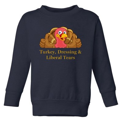 Donald Trump Won Thanksgiving Thankful Toddler Sweatshirt