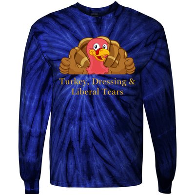 Donald Trump Won Thanksgiving Thankful Tie-Dye Long Sleeve Shirt