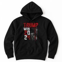 Donald Trump Won 2024 Election Inauguration Hoodie