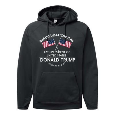 Donald Trump Won 2024 Election Inauguration Performance Fleece Hoodie