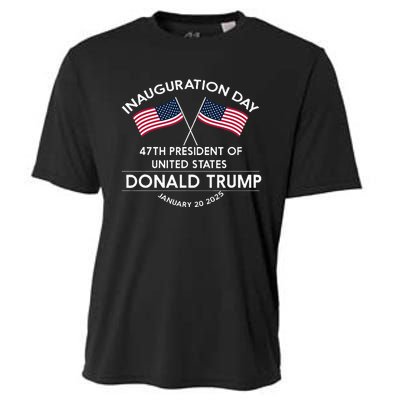 Donald Trump Won 2024 Election Inauguration Cooling Performance Crew T-Shirt