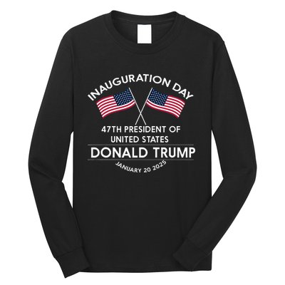 Donald Trump Won 2024 Election Inauguration Long Sleeve Shirt