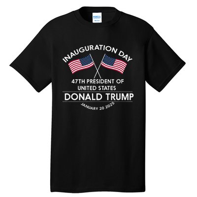 Donald Trump Won 2024 Election Inauguration Tall T-Shirt