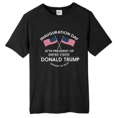 Donald Trump Won 2024 Election Inauguration Tall Fusion ChromaSoft Performance T-Shirt