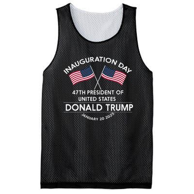 Donald Trump Won 2024 Election Inauguration Mesh Reversible Basketball Jersey Tank