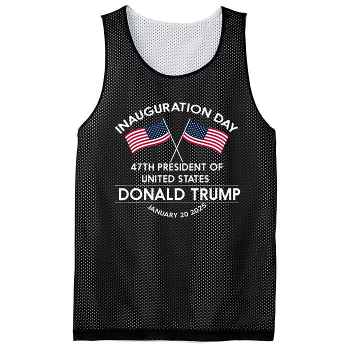 Donald Trump Won 2024 Election Inauguration Mesh Reversible Basketball Jersey Tank