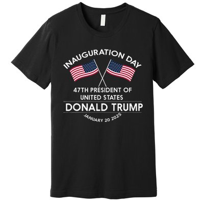 Donald Trump Won 2024 Election Inauguration Premium T-Shirt