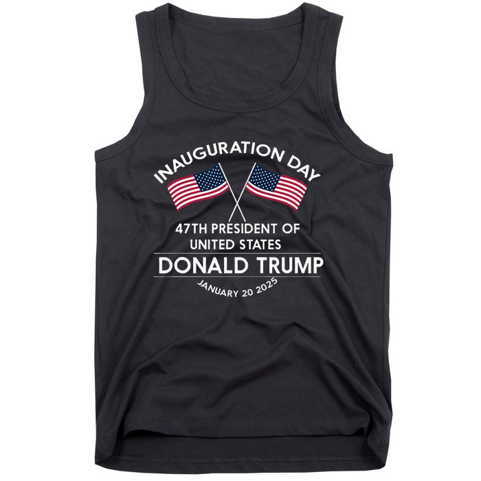 Donald Trump Won 2024 Election Inauguration Tank Top