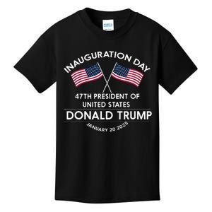 Donald Trump Won 2024 Election Inauguration Kids T-Shirt