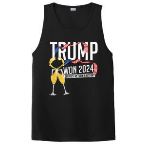 Donald Trump Won 2024 Election Inauguration PosiCharge Competitor Tank