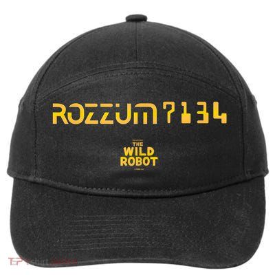 Dreamworks The Wild Robot Rozzum 7134 7-Panel Snapback Hat