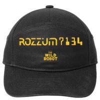 Dreamworks The Wild Robot Rozzum 7134 7-Panel Snapback Hat