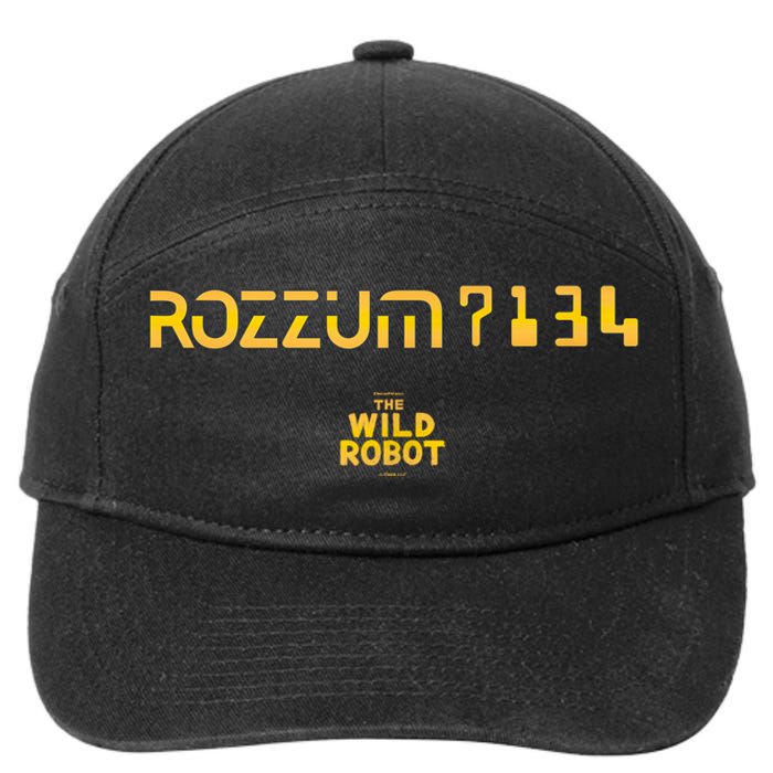 Dreamworks The Wild Robot Rozzum 7134 7-Panel Snapback Hat