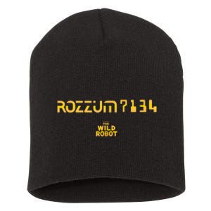 Dreamworks The Wild Robot Rozzum 7134 Short Acrylic Beanie