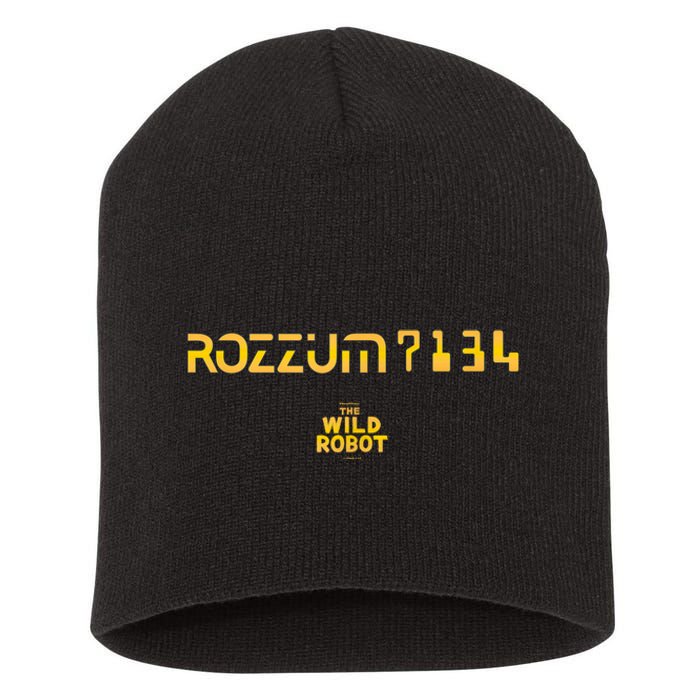 Dreamworks The Wild Robot Rozzum 7134 Short Acrylic Beanie